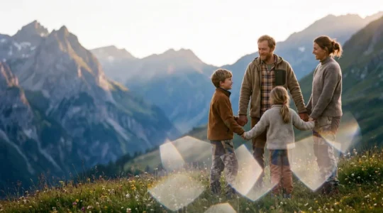Protection financière familiale symbolisée par une assurance responsabilité civile en Suisse