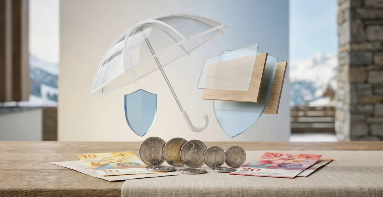 Représentation visuelle de l'optimisation financière des assurances en Suisse