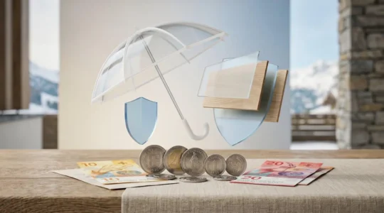 Représentation visuelle de l'optimisation financière des assurances en Suisse