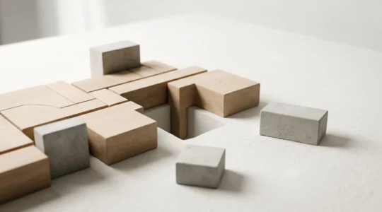 Vision conceptuelle de la lacune de prévoyance en Suisse représentée par une composition symbolique