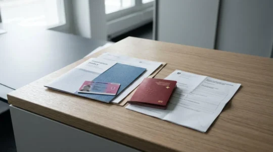 Documents administratifs et formulaires d'assurance pour résidents temporaires en Suisse